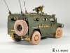E.T. Model P35-154 Russian GAZ-233014 STS TIGER Armored High-Mobility Vehicle Sagged Wheels For Meng Kit 1/35